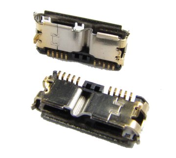 USB 3.0 MIRCO B SMT 90度 定位腳 DIP