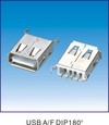 USB A/F DIP 180度