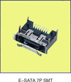 E-SATA 7P SMT 90度