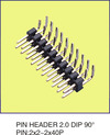 PIN HEADER 2.0 DIP 90度