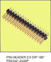 PIN HEADER 2.0 DIP 180度